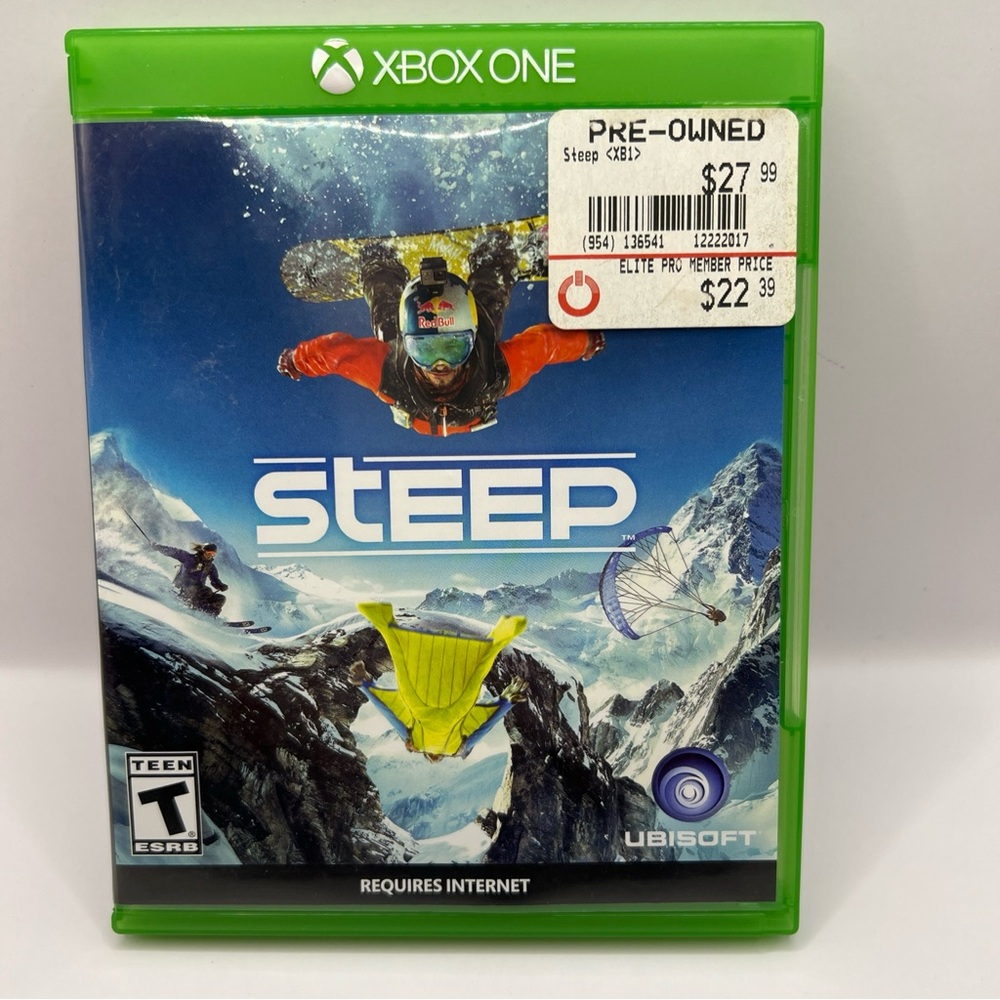🔥Steep -Microsoft Xbox one video game